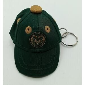 Vintage Colorado State Rams Mini Baseball Cap Key Chian